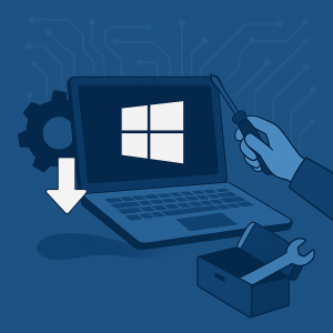 Réinstallation de Windows (clé fournie)