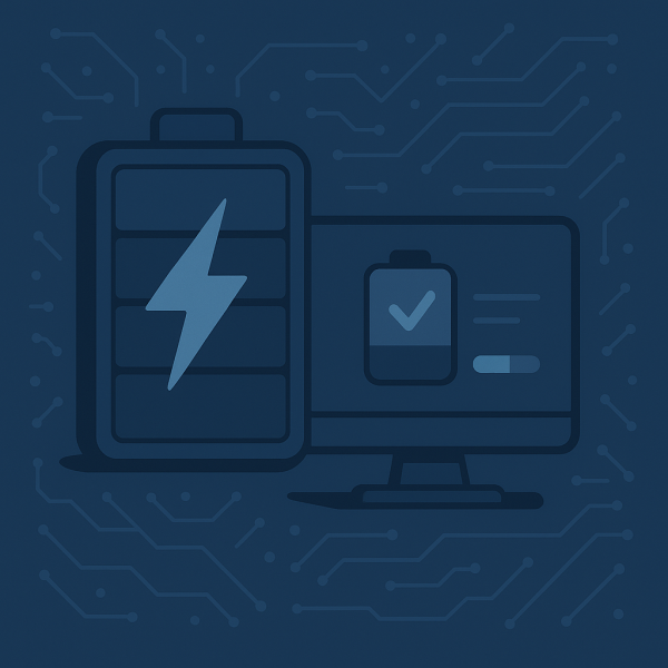 Vérification batterie / alimentation