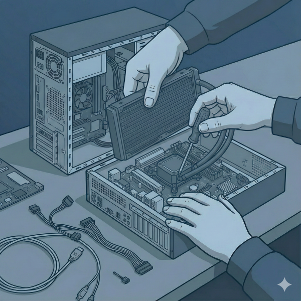 Installation Refroidissement Liquide (AIO)