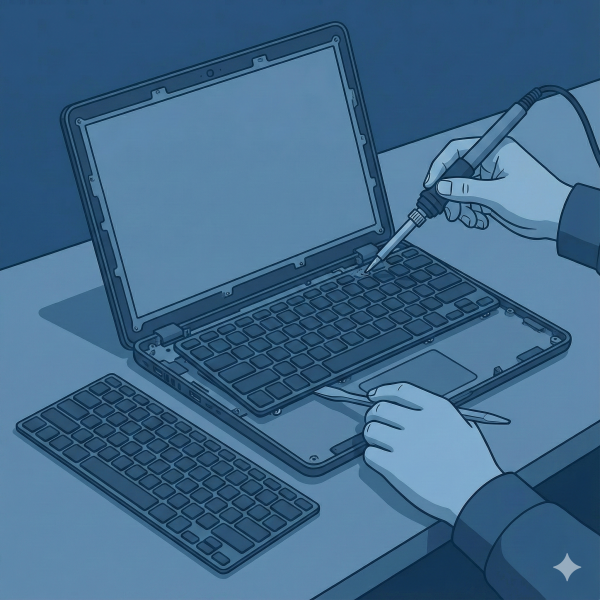 Remplacement Clavier (Riveté / Soudé)