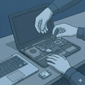 Remplacement Carte WiFi / Bluetooth