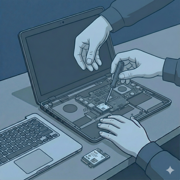 Remplacement Carte WiFi / Bluetooth